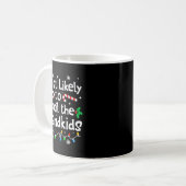 Mug Most Likely To Sil The Grandkids Christmas Matchin (Devant gauche)