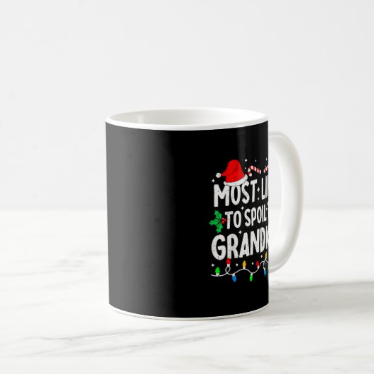 Mug Most Likely To Sil The Grandkids Family Matching C (Devant droit)