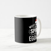 Mug Most Likely To Ske The Eggnog Christmas Matching  (Devant droit)