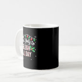 Mug Most Likely To Sleigh All Day Funny Xmas  (Devant gauche)