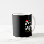 Mug Most Likely To Watch All Christmas Movies Matching (Devant droit)