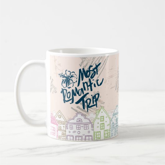 Mug Most romantic trip Porto (Gauche)