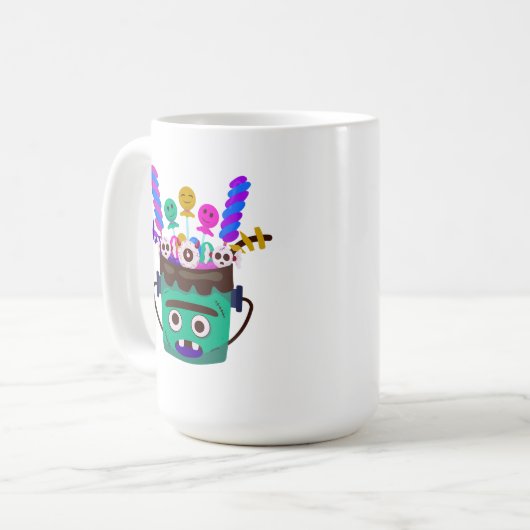 Mug Moster Spooky Sweet Bucket (Devant gauche)