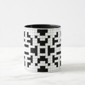 Mug Mot-clé Mot croisé Conception Musique (Centre)