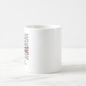 Mug Mot de crosse désossée (Centre)