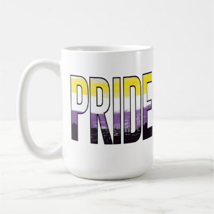 Mug Mot de fierté non binaire
