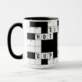 Mug Mot-De-Mots Puzzle Avec Mots (Gauche)