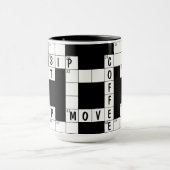 Mug Mot-De-Mots Puzzle Avec Mots (Centre)