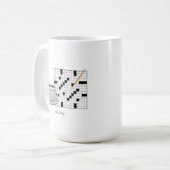 Mug Mot de passe-passe, casse-tête (Devant gauche)