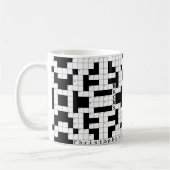 Mug Mot de passe-passe Puzzle personnalisé (Gauche)