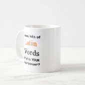 Mug mot latin (Devant gauche)