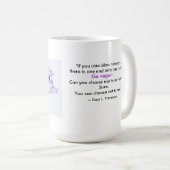 Mug Mot-Nuage végétalien de "abolitionniste" - porcin (Devant droit)