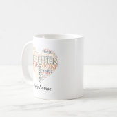 Mug Mot personnalisé Cloud Fête des Mères (Devant gauche)