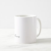 Mug Mot personnalisé Sun simple (Devant droit)
