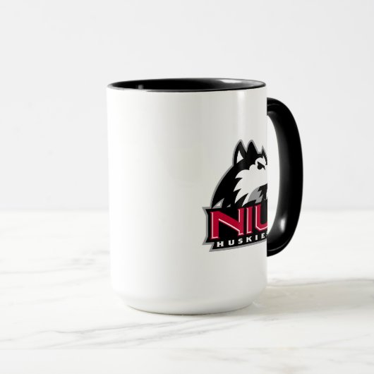 Mug Mot-symbole NIU Huskies (Devant droit)