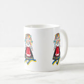 Mug Motanka, Poupée folklorique ukrainienne, Victoire (Devant droit)