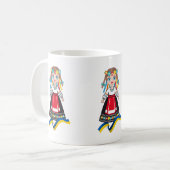 Mug Motanka, Poupée folklorique ukrainienne, Victoire (Devant gauche)