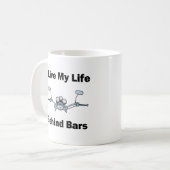 Mug Motard de moto (Devant gauche)