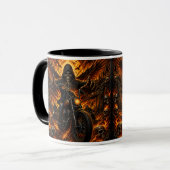 Mug Motard Faucheuse (Devant gauche)