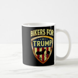 Mug Motards pour Trump cadeau drôle de motard Motards