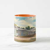 Mug Motel vintage, Golden West Lodge Hotel avec Palms (Centre)