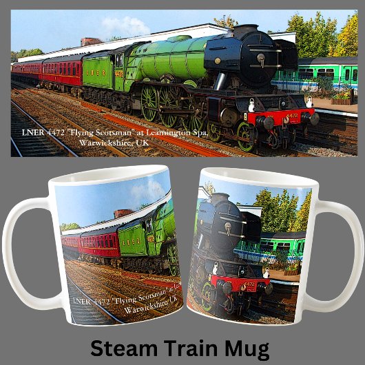 Mug Moteur à vapeur LNER 4472 "Flying Scotsman"