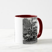 Mug Moteur de gonflage à vapeur à gaz étroit (Devant droit)