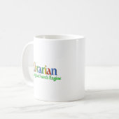 Mug Moteur de recherche d'original de bibliothécaire (Devant gauche)