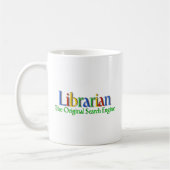 Mug Moteur de recherche d'original de bibliothécaire (Gauche)