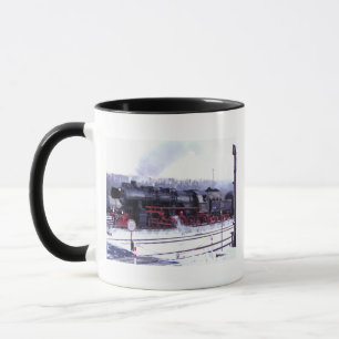 Mug moteur de station de locomotive ferroviaire de