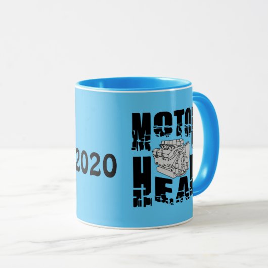 Mug Moteur de tête (Devant droit)