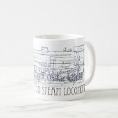 MUG MOTEUR DE TRAIN (Devant droit)