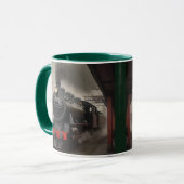 Mug Moteur ferroviaire à la gare (Devant gauche)