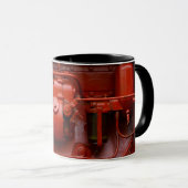 Mug Moteur Tracteur rouge (Devant droit)