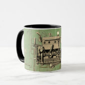 Mug Moteur Wisconsin Milwaukee Wisconsin Moteur à gaz  (Devant gauche)