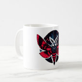 Mug Moth cosmique - Art Folklore Mothman (Devant gauche)