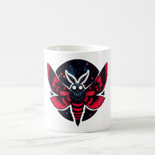 Mug Moth cosmique - Art Folklore Mothman