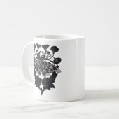 Mug Moth Talisman - Dessin Whimsigoth - Version blanch (Devant gauche)