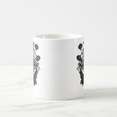 Mug Moth Talisman - Dessin Whimsigoth - Version blanch (Centre)