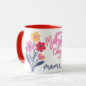 Mug Mother day modern design (Devant gauche)