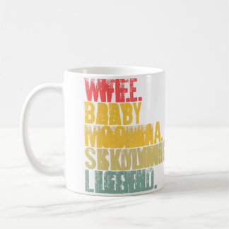 Mug Mother Women Funny Wife Baby Momma Skydiving Legen
