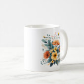 Mug Mother's Day Boho Flowers Clipart-61983 (Devant droit)