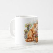Mug Mother's Day for Cat mom Siamese cat lovers (Devant gauche)