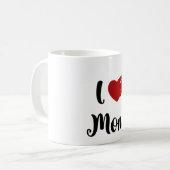 Mug Mother's Day I Love Mom Heart Explosion Gift (Devant gauche)
