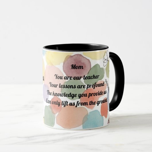 Mug Mother's Day Poem (Devant droit)