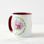 Mug Mother's Day With Blumenstrauss (Devant gauche)