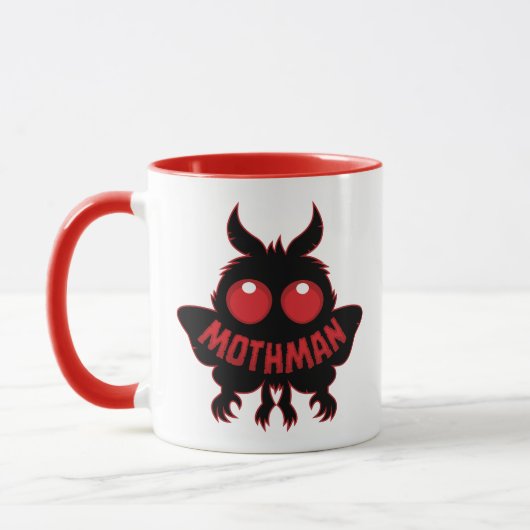Mug Mothman Cryptid Mug, Point Pleasant West (Gauche)