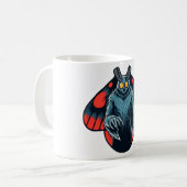 Mug Mothman - Cryptid West Virginia Cryptozoology (Devant gauche)