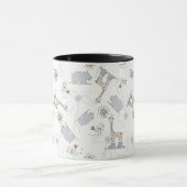 Mug motif 2 de griffonnage (Centre)