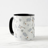 Mug motif 2 de griffonnage (Devant gauche)